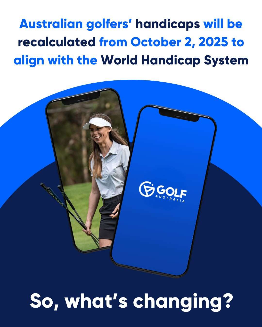 Read more about the article Big Changes to Golf Handicaps in Australia: What You Need to Know About Golf Australia CONNECT